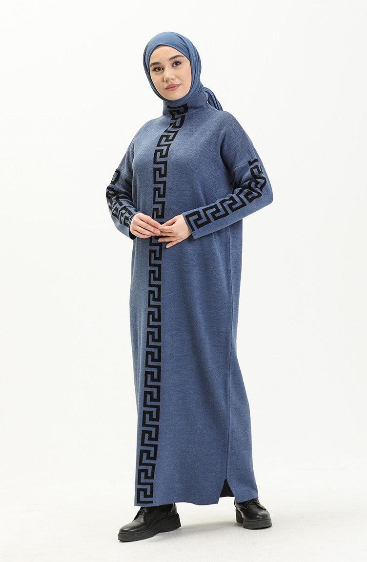 Indigo Hijab Dress