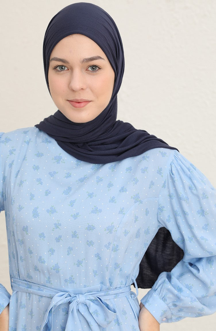Blue Hijab Dress